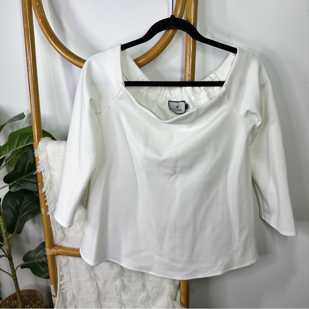 Tuckernuck White Blouse sz S